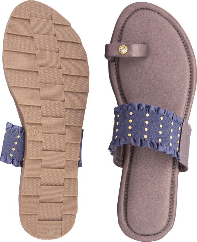 Women Blue, Purple Flats