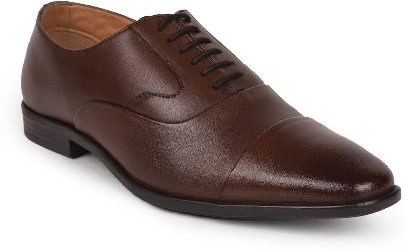 SYN-04 Brown Lace Up For Men  (Brown)