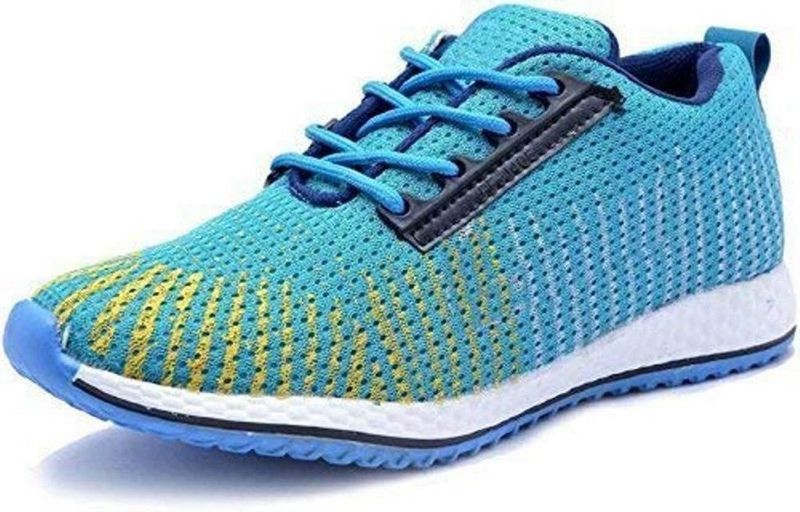Multi colour mesh casual comfort shoes Sneakers For Men  (Blue)