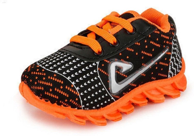 Slip on Casual Boots For Boys & Girls  (Orange)