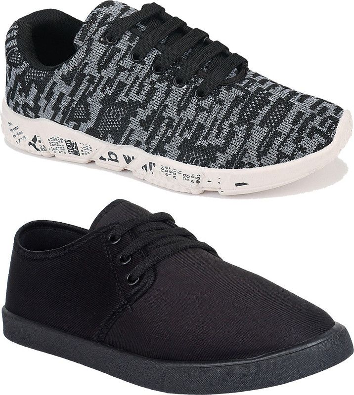 Combo Casual & Sports Shoes (Loafers Shoes) Walking Shoes For Men  (Multicolor)