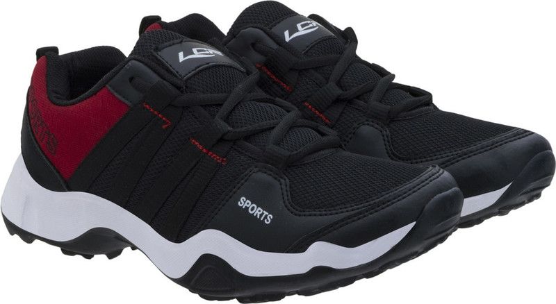 HECTOR-901 Running Shoes For Men  (Black, Maroon)