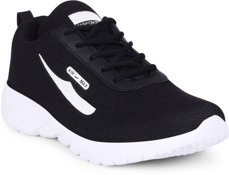 Walking/Outdoor/Cricket Running Shoes For Men  (Black)