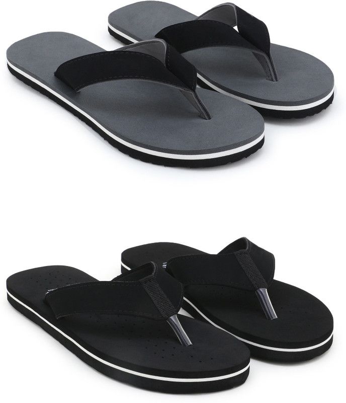 Slippers  (Grey, Black 7)