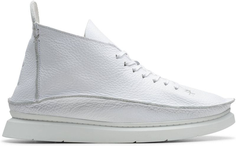 Seven 14 White Leather Boat Shoes For Men  (White)