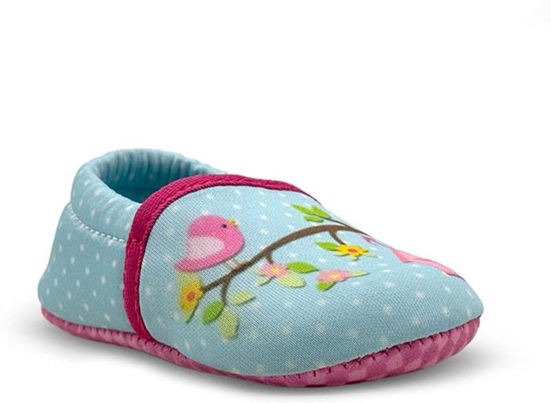 Slip on Casual Boots For Girls  (Blue)