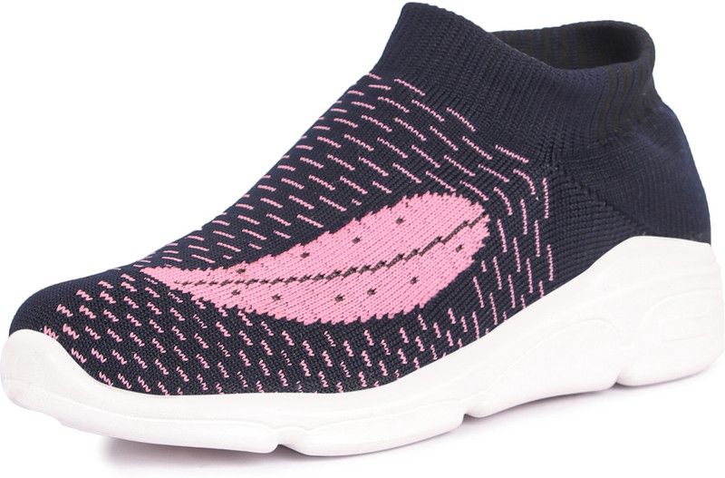 Casual Shoes For Girls Running, Walking Or Traing Gym Shoes | New Model| Trending Walking Shoes For Women  (Pink, Navy)