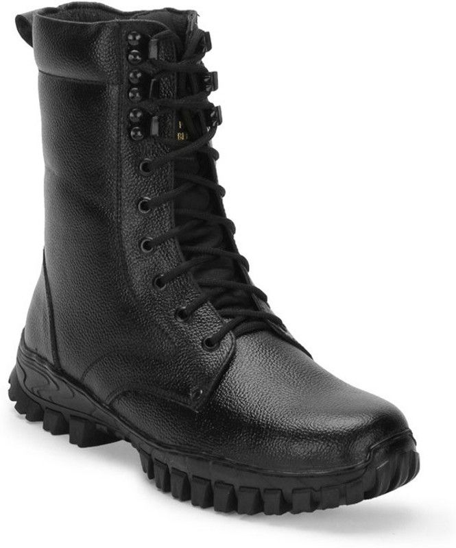Cosco Boots For Men  (Black)
