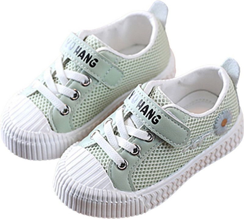 Lace Sneakers For Boys & Girls  (Pink)