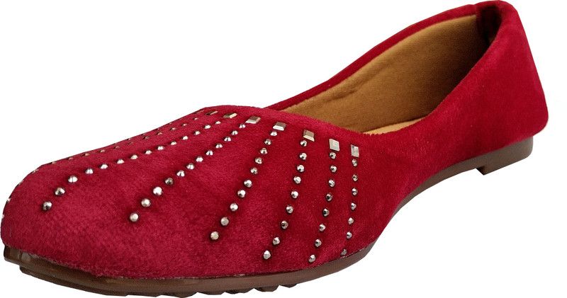 Stylish Ballerina for Girls or Bellies For Women  (Maroon)