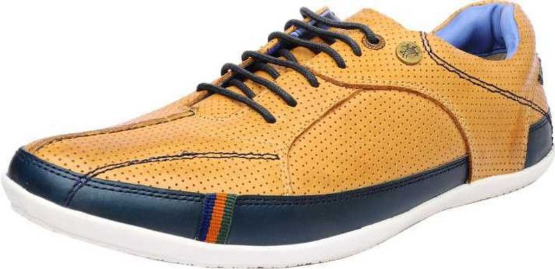 NEW CONRADO Casuals For Men  (Yellow)
