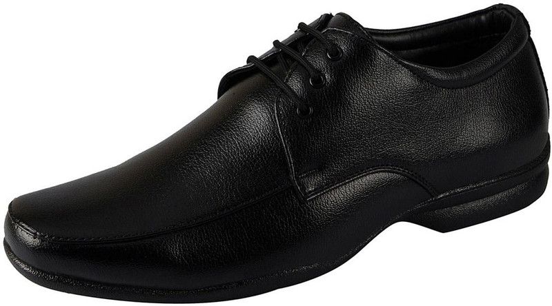 Formal Office Wear Shoes Lace Up For Men  (Black)
