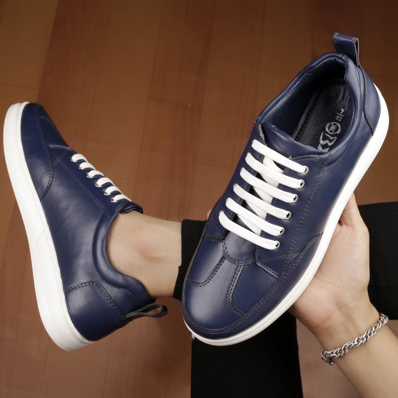 Latest Imported Synthetic Upper Material Casual Blue Sneakers For Men Sneakers For Men  (Blue)