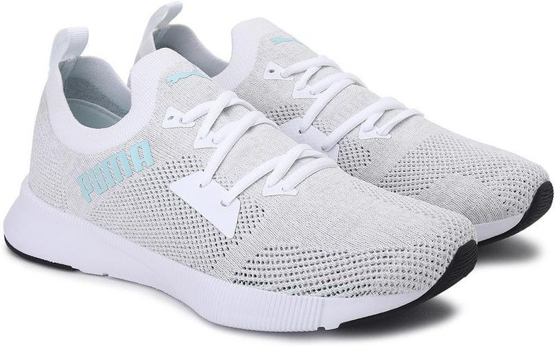 Flyer Runner Engineer Knit Running Shoes For Men  (White)