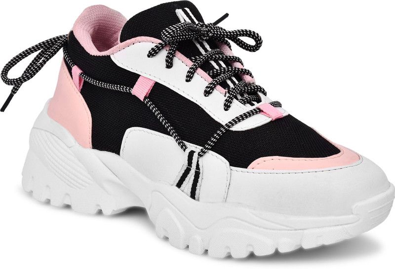 Stylish Running Shoes For Women  (White)