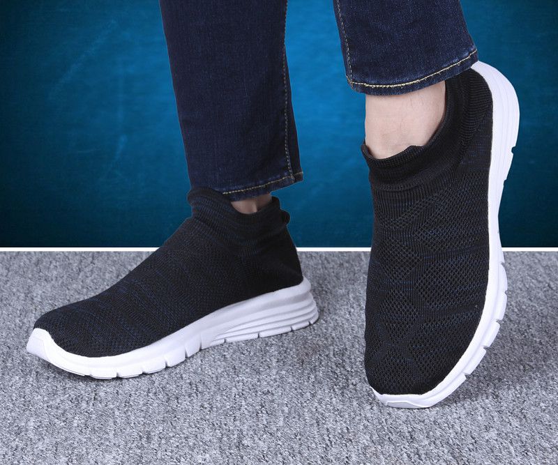 Walking Shoes For Men  (Black)
