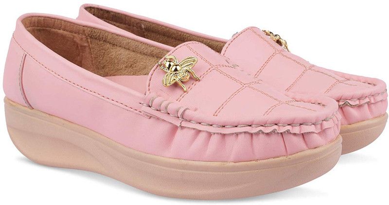 Women Comfortable Bellies (ballerinas) For Girls Bellies For Women  (Pink)