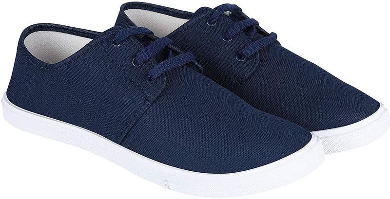 Stylish & Comfortable Canvas Shoes For Men  (Blue)