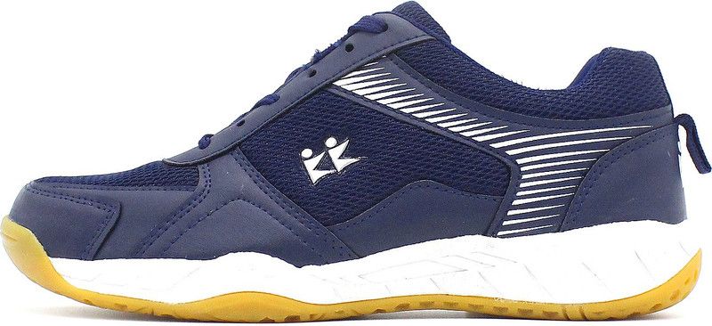 PVC/MESH BADMINTON SPORTS SHOES Outdoors For Men  (Blue)