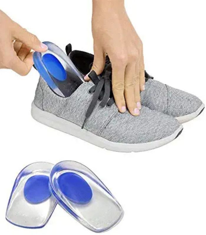 REEKUZ Gel Heel Accessories Regular Shoe Insole  (BLUE)