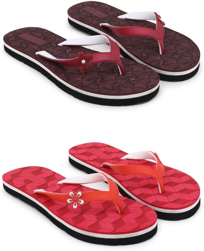 Slippers  (Maroon, Red 6)