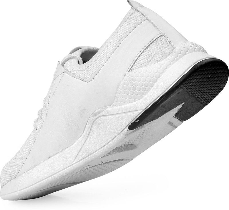 smart shoes|black shoes|sports shoe for men|running shoes|loafers|sneakers Sneakers For Men  (White)