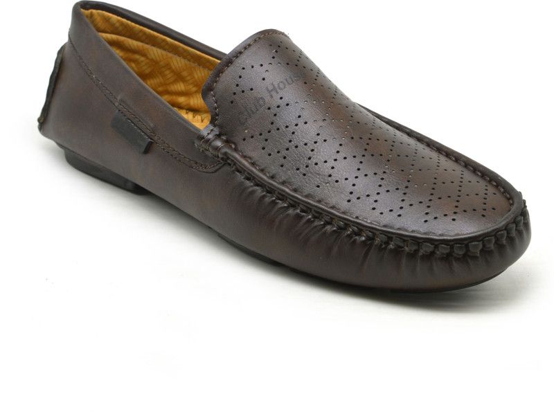 Stylish Loafers For Men  (Brown)