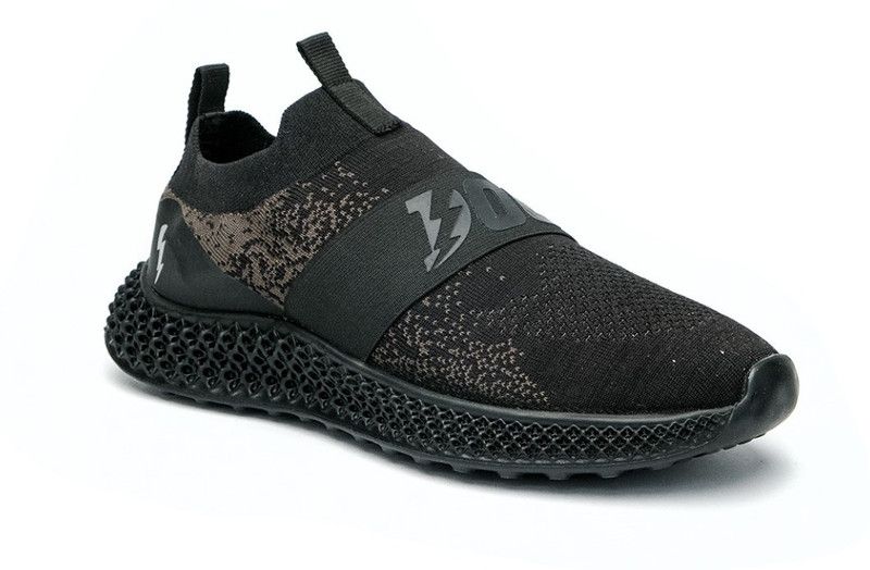 Black Ethan Sneakers For Men  (Black)