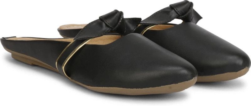 B-37 Ethnic Mule For Women  (Black)