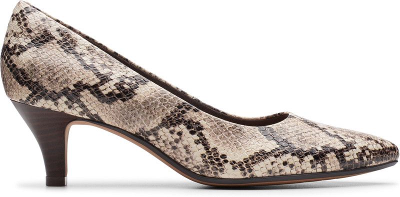 Linvale Jerica Taupe Snake Bellies For Women  (Grey)