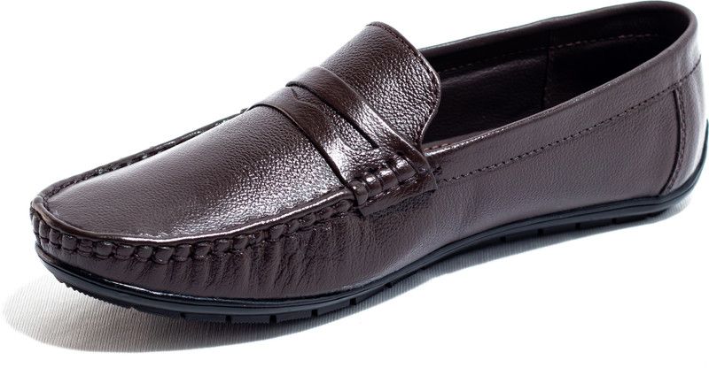 BR-01 Loafers For Men  (Brown)