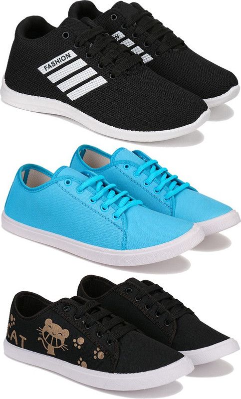 Sports Running shoes For Women Combo(MR)-1708-1670-1629 (Multicolor Pack of 3) Running Shoes For Women  (Multicolor)