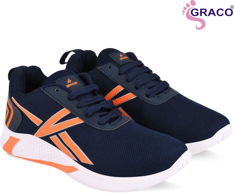 Graco Mens Tranding & Stylish Sports Shoes Running Shoes For Men  (Blue)