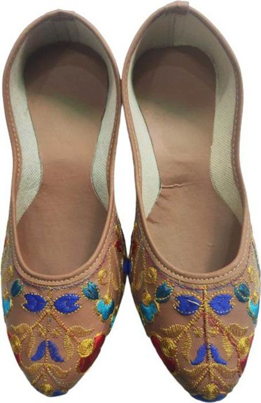 Women's Belly Shoes/Juti for Casuals & Parties Bellies For Women  (Brown)