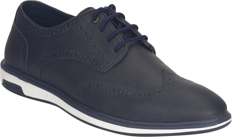 Brogues For Men  (Navy)