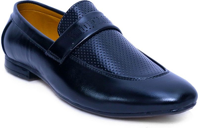 FG-02 Loafers For Men  (Blue)