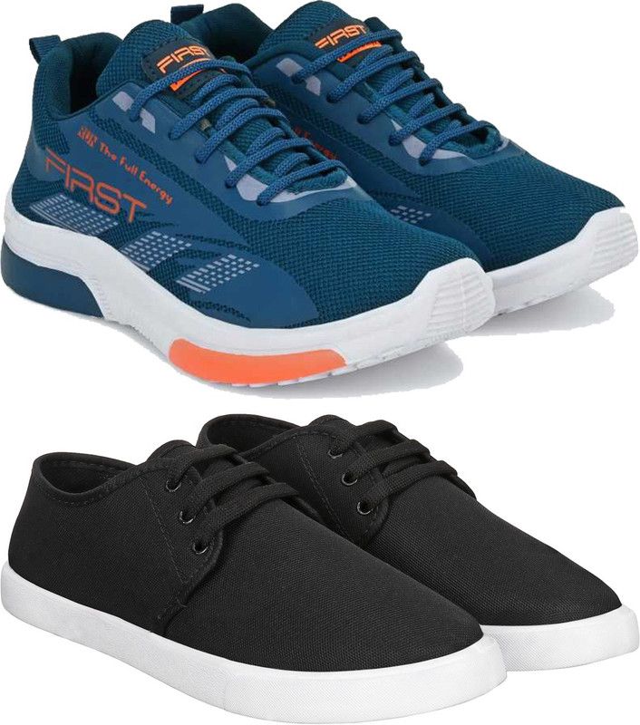 Oricum Men Sports Running Shoes Pack of 2 Combo(MA)-1833-349 (Multicolor) Running Shoes For Men  (Multicolor)