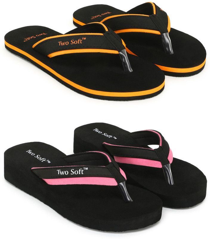 Slippers  (Orange, Pink 6)