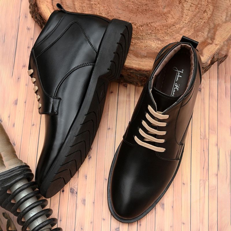 E3103 Lace Up For Men  (Black)