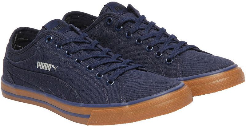 Yale Gum Solid Canvas Shoes For Men  (Blue)