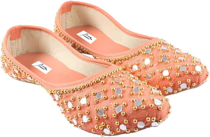 Pink Jutis Mojaris For Women  (Pink)