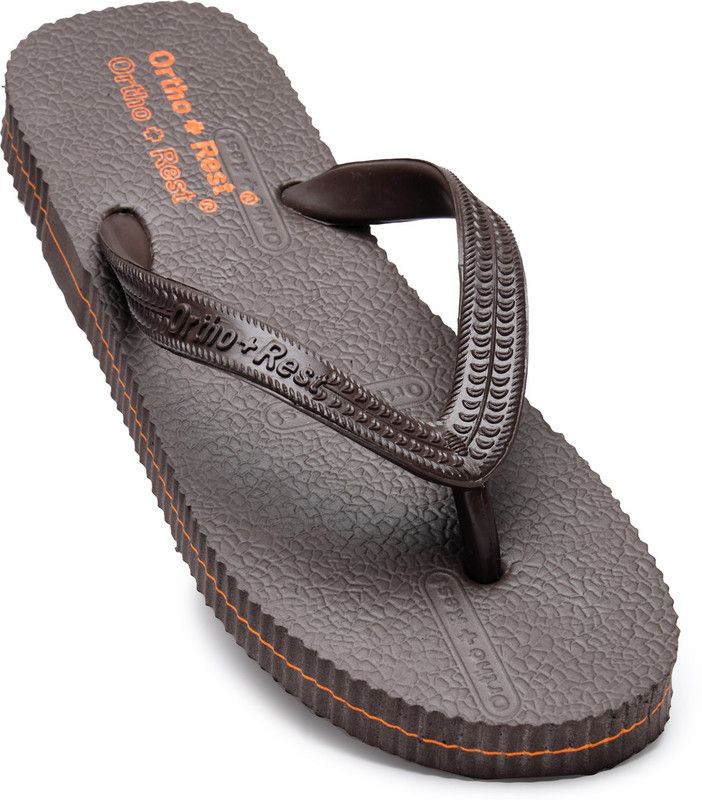 Extra Soft Ortho Doctor Slippers For Men|Women, Orthopedic Footwear For Home Daily Use Slippers  (Brown 5)