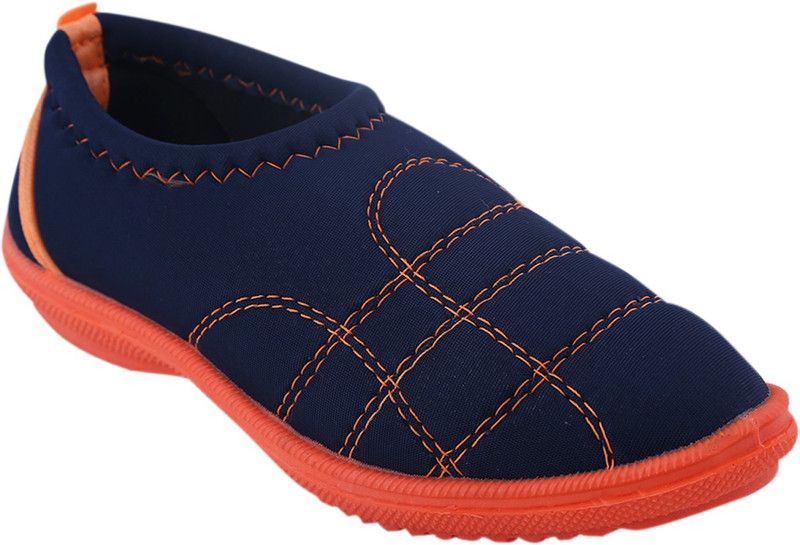Slip on Loafers For Boys & Girls  (Orange)