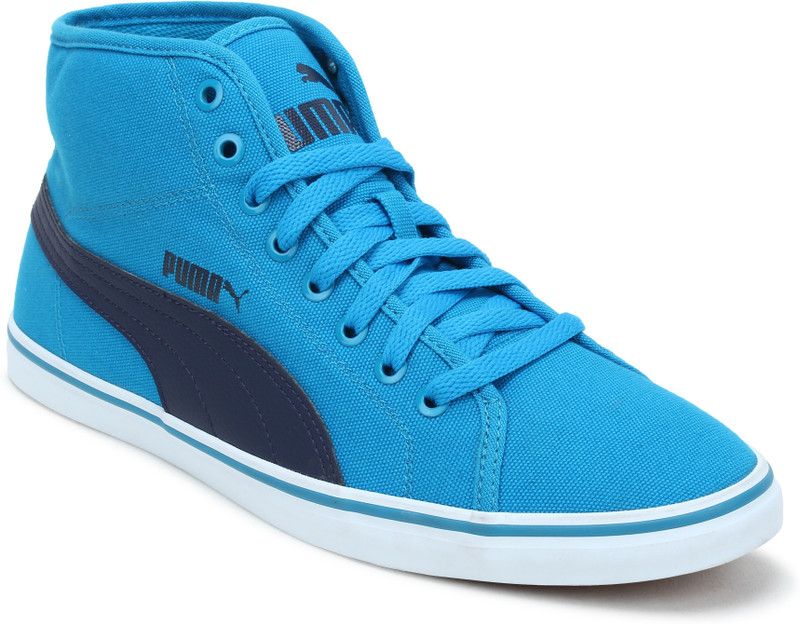 Men Blue Elsu v2 Mid CV DP 36212404 High Tops For Men  (Blue)