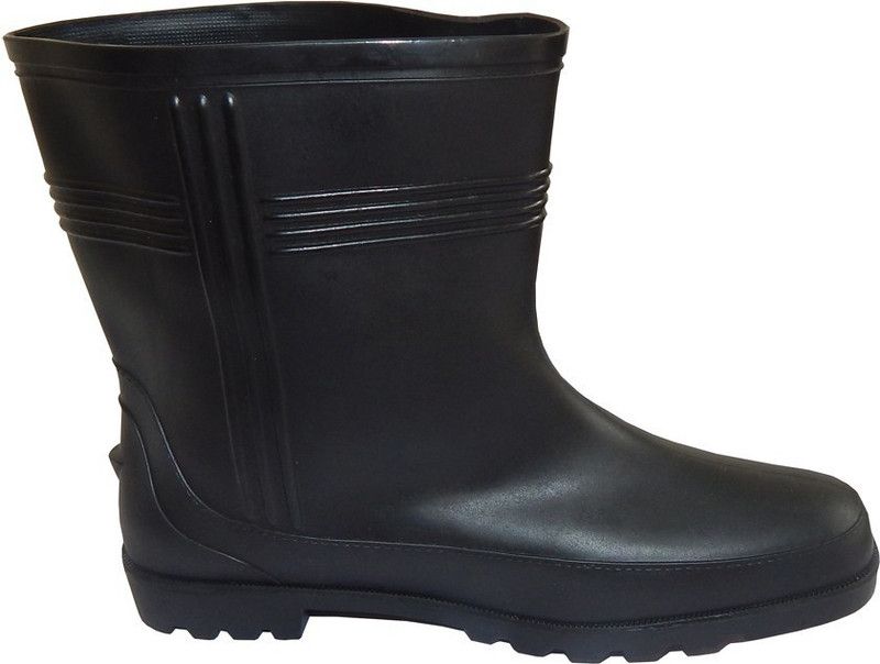HITTER GUMBOOT Boots For Men  (Black)