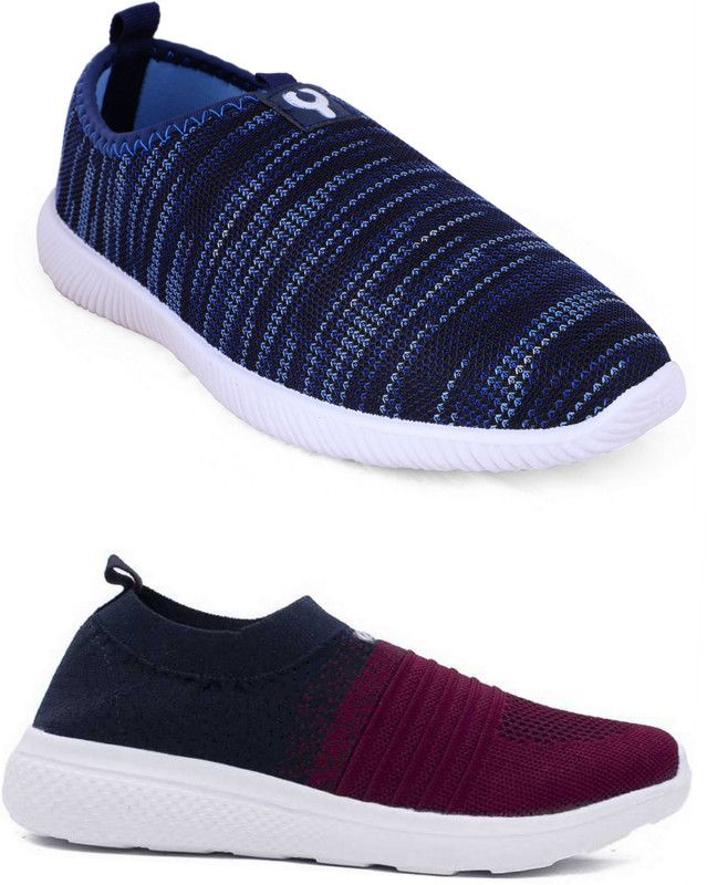 Latest Combo Footwear for Women's Designer,Printed,Comfortable,Casual Sneakers For Women  (Multicolor)