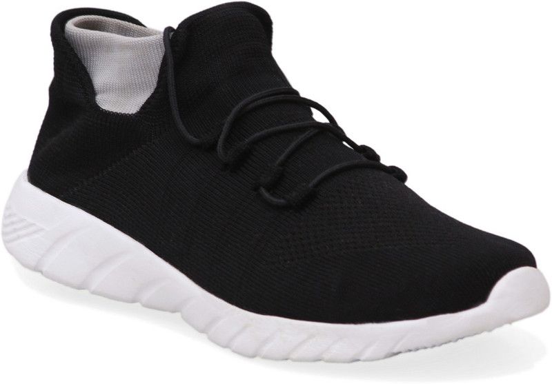 Black Lightweight Running Shoes Running Shoes For Men  (Black)