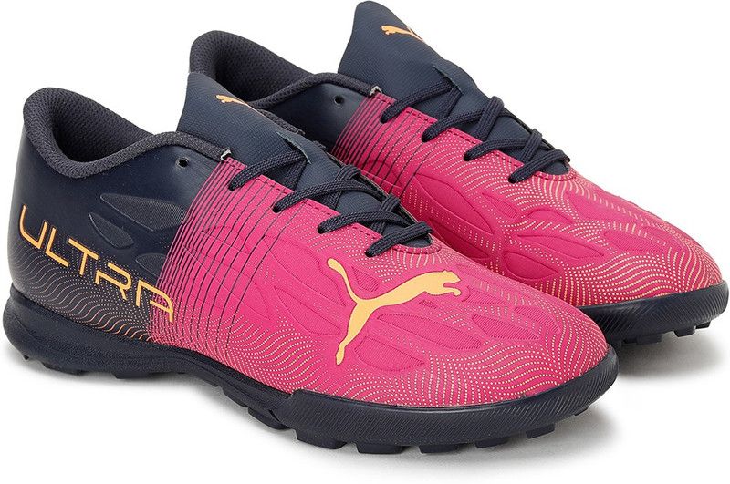 Lace Football Shoes For Boys & Girls  (Pink)