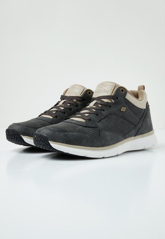 STEEL MID Running Shoes For Men  (Black)