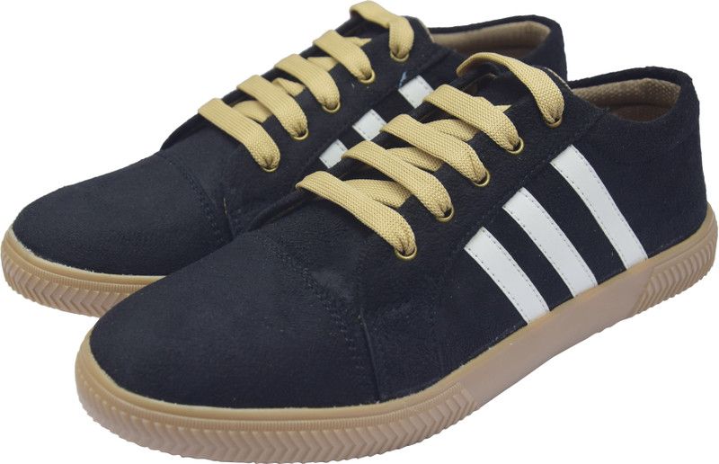 Casual shoes sneakers men partywear Sneakers For Men  (Black)